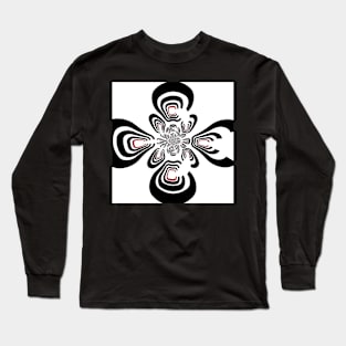 Letter C, the pattern 2 Long Sleeve T-Shirt